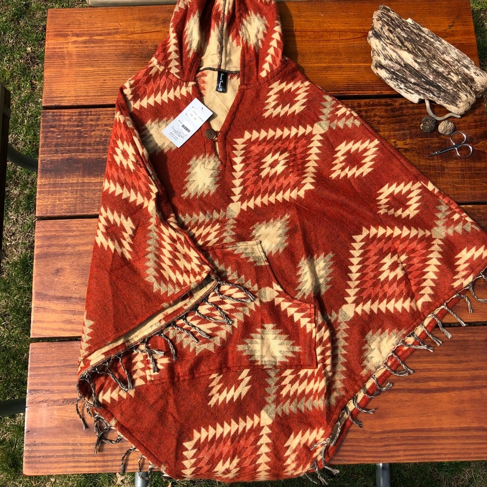 Boho poncho